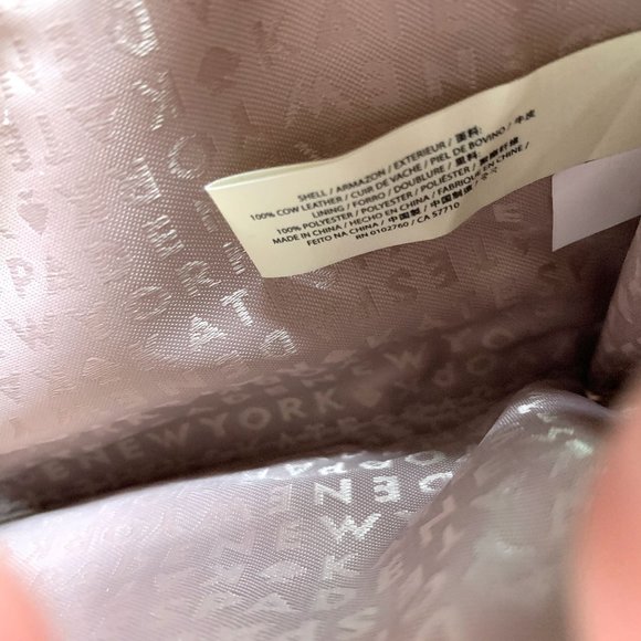 KATE SPADE Wellesley Natalie Clutch Removable Crossbody Strap in Balletslip - Picture 11 of 12